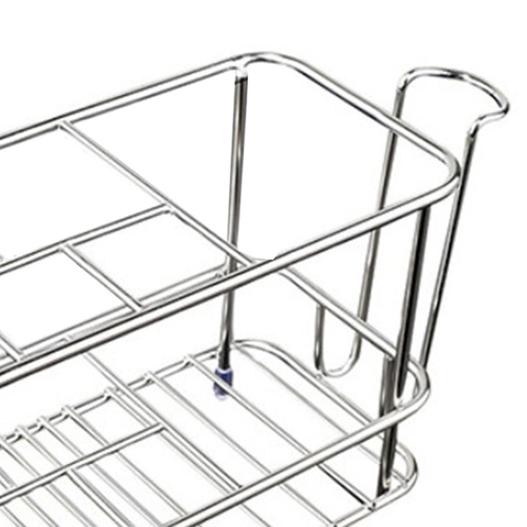 Stainless Steel Toothbrush Holder Toothpaste Holder Stand Counter Stand for Bathroom Countertop Vanity Electric Toothbrush