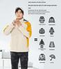 Detachable Unisex 3-in-1 Warm Workwear: Windproof, Wear-Resistant Two-Piece Outdoor Mountaineering Set