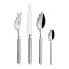304 Stainless Steel Steak Knife Fork Spoon Set with Thickened Jute Rope for Western Cuisine
