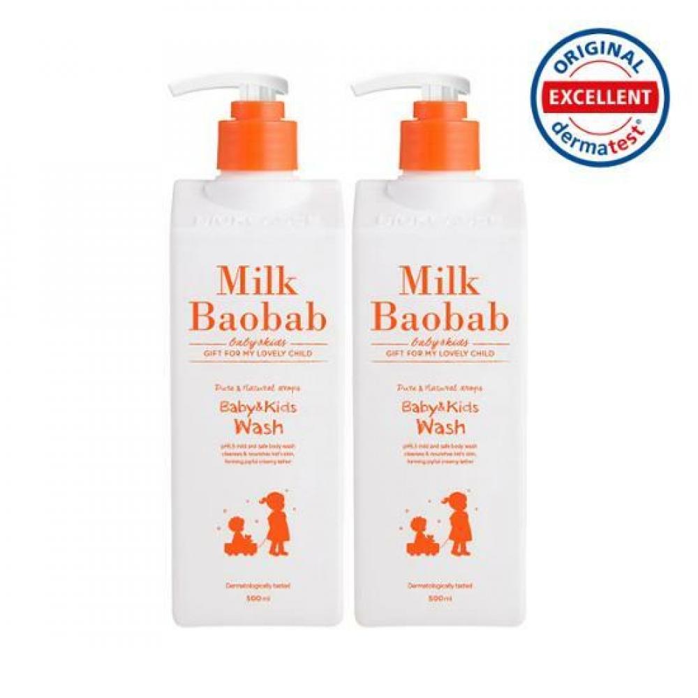 

Milk Baobab Baby Kids Wash Double Plan 500ml+500ml