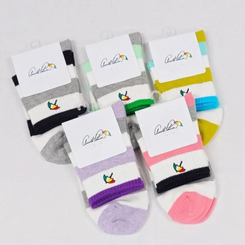 [Arnold Palmer] Women s Fashion Socks Vivid Mid-Length 3 Pairs SL019 FREE