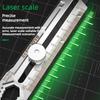 Knife 8 in 1 Design with Sharp Blade Stable Grip and Ruler for Cutting and Measuring Ideal for DIY and Construction Tasks