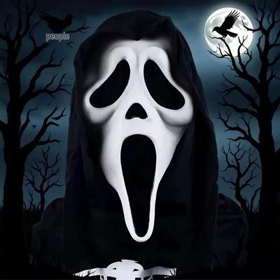 Halloween Horror Scream Ghost Face Mask for Adults