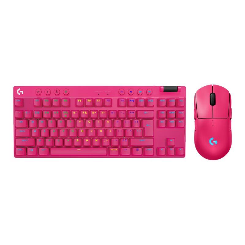 

Logitech PRO X TKL Wireless Gaming Mechanical Keyboard and GPW4 Mouse Set