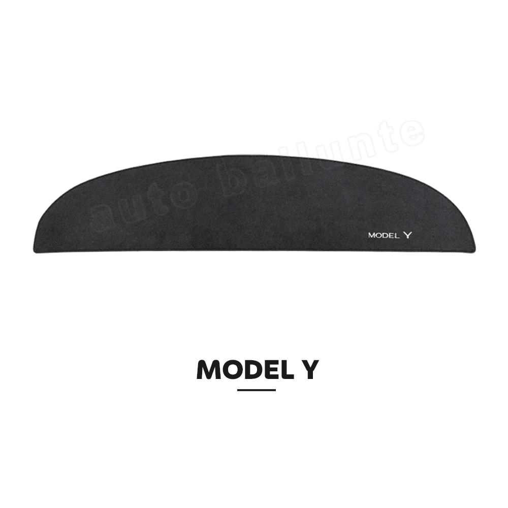 

Для Tesla Model Y 2022 2023 внутренние автомобильные аксессуары, коврик для приборной панели, декоративная подушка для приборной панели, светозащитный коврик, нескользящий model y