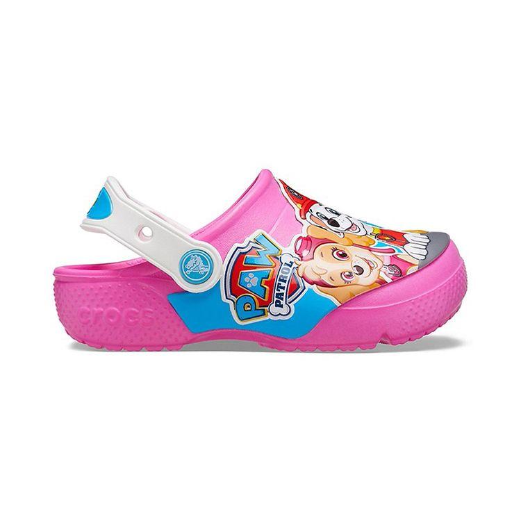 Crocs Classic Clog Paw Patrol Trendy Versatile Hole Sports Sandals Kids Sandals Electric-Pink 206276-6QQ