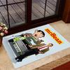Mr Bean London Trip Carpet Design For Entryway Living Rooms Hallway Study Room Antislip Carpet Decorate Offices Spiritual Gift