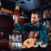 Cocktail Räuchergerät Rauchkopf Whiskey Räucher Set mit 4 Arten von Holzspänen (Eiche, Pfirsich, Apfel, Kirsche), Filter und Löffel - Aus Holz
