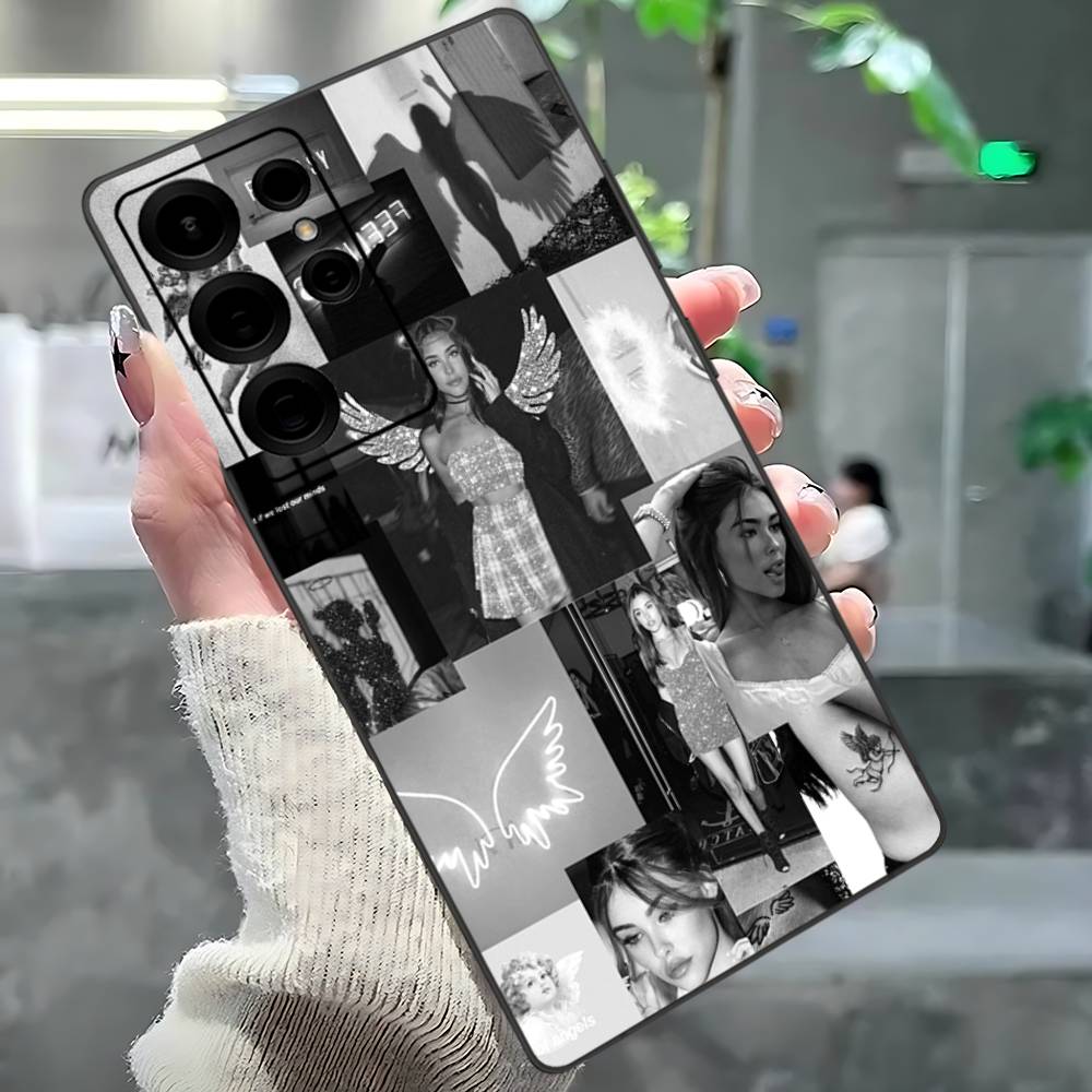 M-Madison BeerS Singer Phone Case For Samsung S 24 fe 25 Ultra plus 20 lite 21 30 22 23 24 22 Ultra 5G Fundas