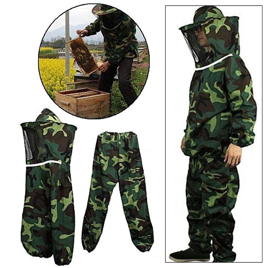 Unisex Bienenanzug Bienenjacke für professionelle Imker und Anfänger Voller Schutz Atmungsaktives Imker-Outfit