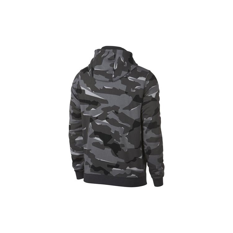 Nike Giacche Uomo Grigio Nero Con Cappuccio Moderato Altro AJ2106-065