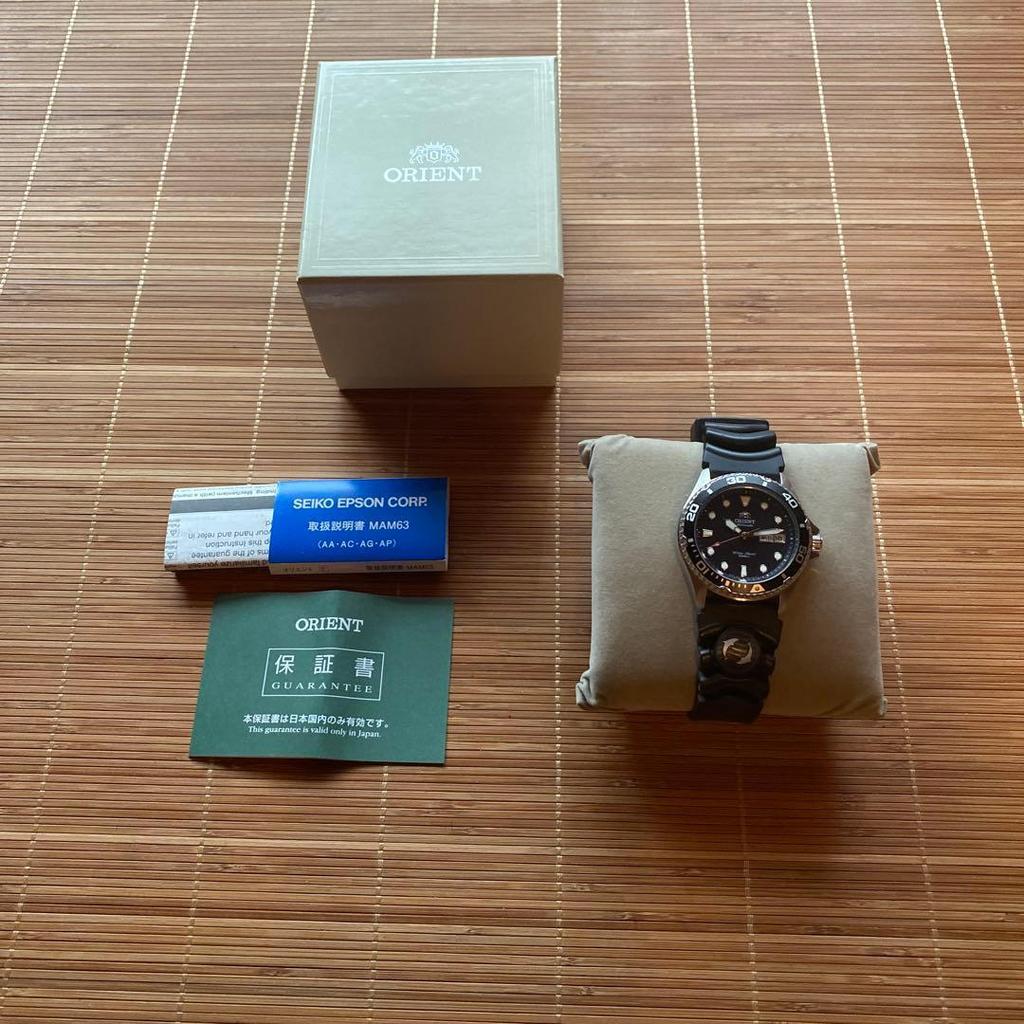 Used ORIENT automatic men's watch divers SEIKO