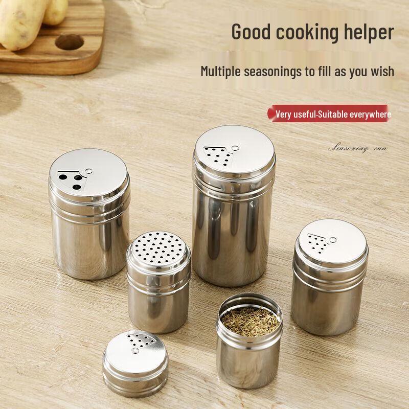 Stainless Steel Rotary Spice Shaker