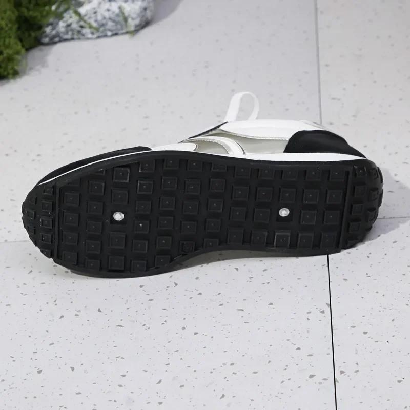 Shoes for Women 2026 Mixed Color Round Toe Flat with Women's Casual Shoes Lace Up Women's Vulcanize Shoes Outdoor Women Sneakers