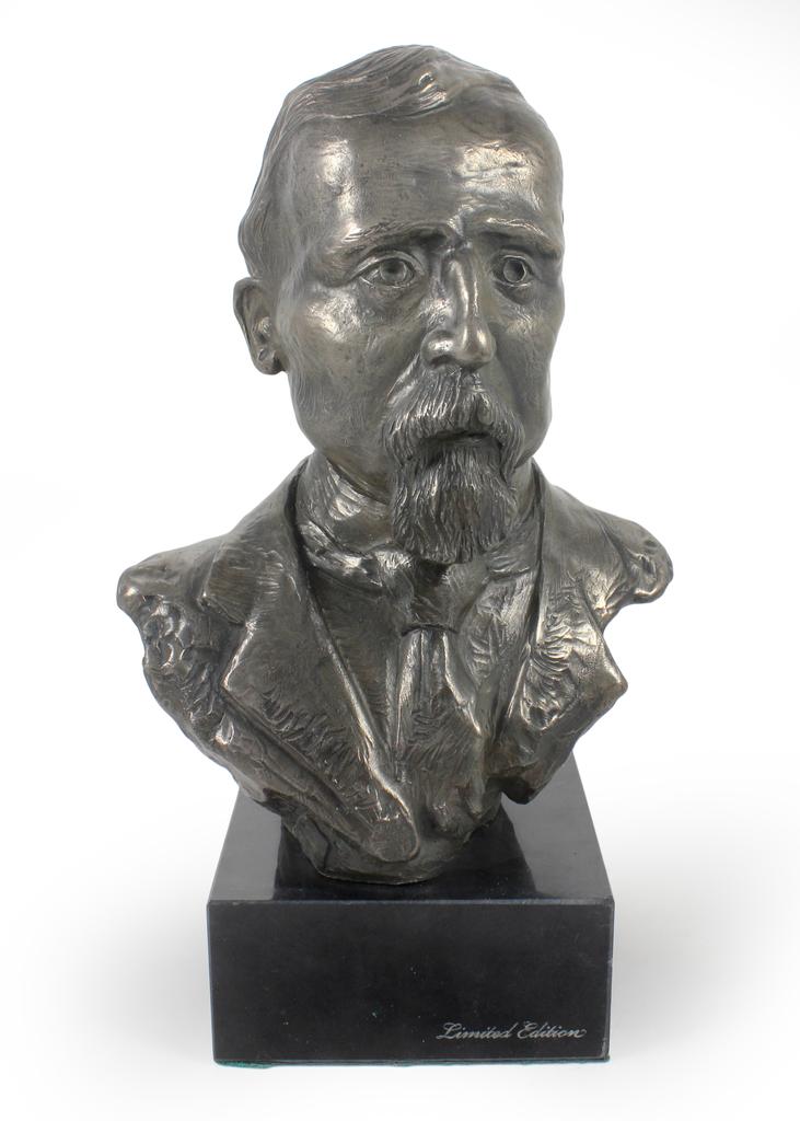 Henryk Sienkiewicz - Marmorbüste, Statuette einer berühmten Persönlichkeit, Dekoration für Büro, Schule und Hotel von der Marke Art-Dog