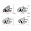 Sewing Rolled Hemmer Foot 3mm-10mm 8 Sizes Wide Rolled Hem Sewing Machine Presser Foot Seam Guide for Sewing Machine