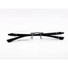 RSINC Combo of black-black sliver-orang Rimless frame/eyeglass For Men And Women, Modern, Unisex,  Sports, 51-18-140 1U-ZVDU-FVFI