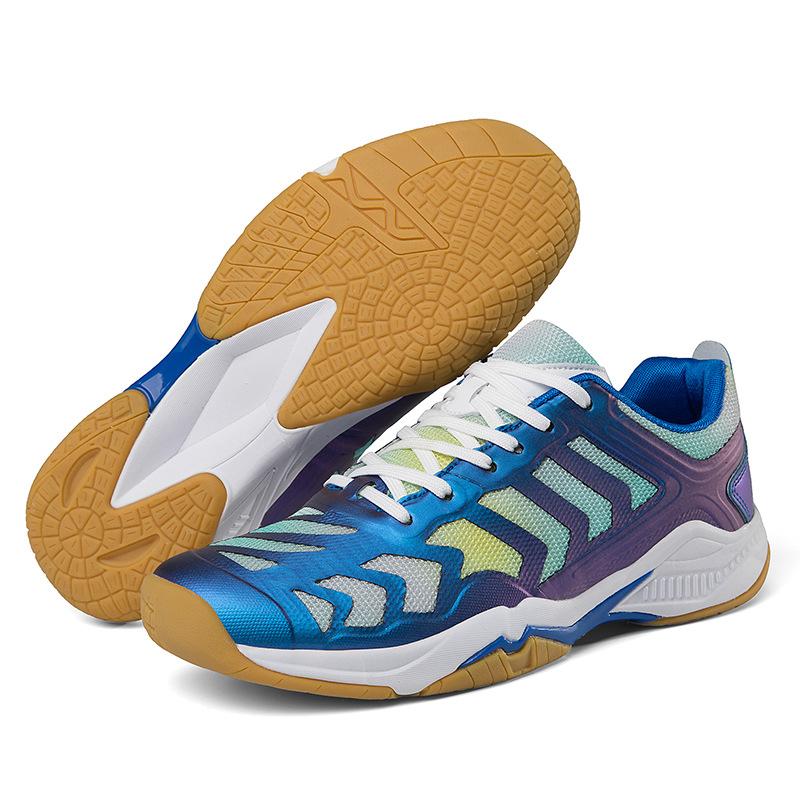 Professionelle Badmintonschuhe Herren- und Damen-Tennisschuhe Atmungsaktive, verschleißfeste, stoßdämpfende, rutschfeste Sportschuhe Trainingsschuhe