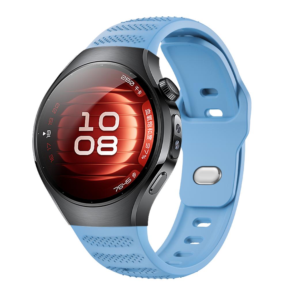 No Gaps Soft Silicone Watch Strap For Huawei Watch 5 42MM 46MM Sport Bnad Bracelet For Huawei Watch 5 Wrist Band Watchbands