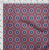 oneOone Cotton Flex Pink Fabric Asian Block Floral Fabric For Sewing Printed Craft Fabric By The Yard 40 Inch