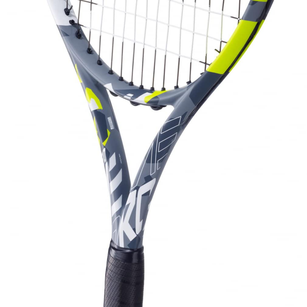 BabolaT EVO AERO 2 Tennis Dark Gray x Flash Yellow Racket,