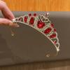 Heart-Shaped Crystal Headpiece Crown Bling Bling Children's Crown  Wedding Dress Accessories