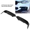 2pcs Front Bumper Vent Canard Splitter Left Right ABS Wind Knife Replacement for 3 Series F30 F31 F3 320i 328i M Sport