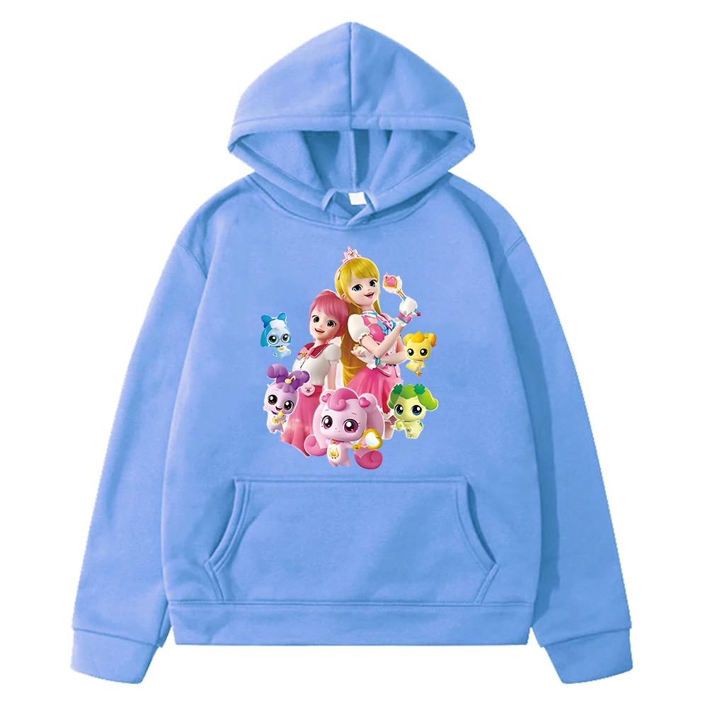Teenie Ping Hoodies Fleece Sweatshirt Kids Clothes Girls Anime Hoodie Y2k Sudadera Boys Autumn Pullover Jacket Children Clothing