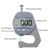 Electronic Thickness Measuring Tool LCD Display 0-10mm Mechanist Tester Extra Battery Thickness Meter Unit Conversion for Cloth