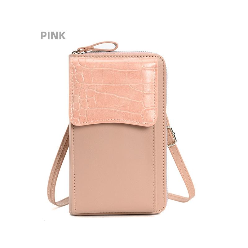 Poșetă de damă, cu un singur umăr, geantă multifuncțională pentru telefon mobil