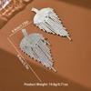 European and American full diamond irregular earrings with exquisite and luxurious design, earrings for street photography, and