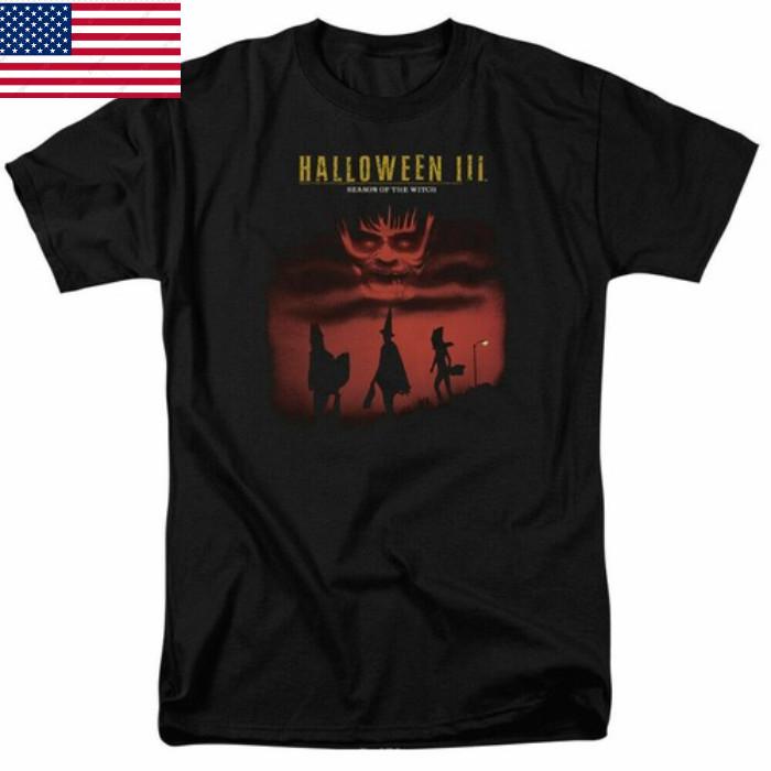 Halloween 3 Season Of The Witch T Shirt Licensed Horror Movie Retro Tee Black Unisex T-Shirt XXXL