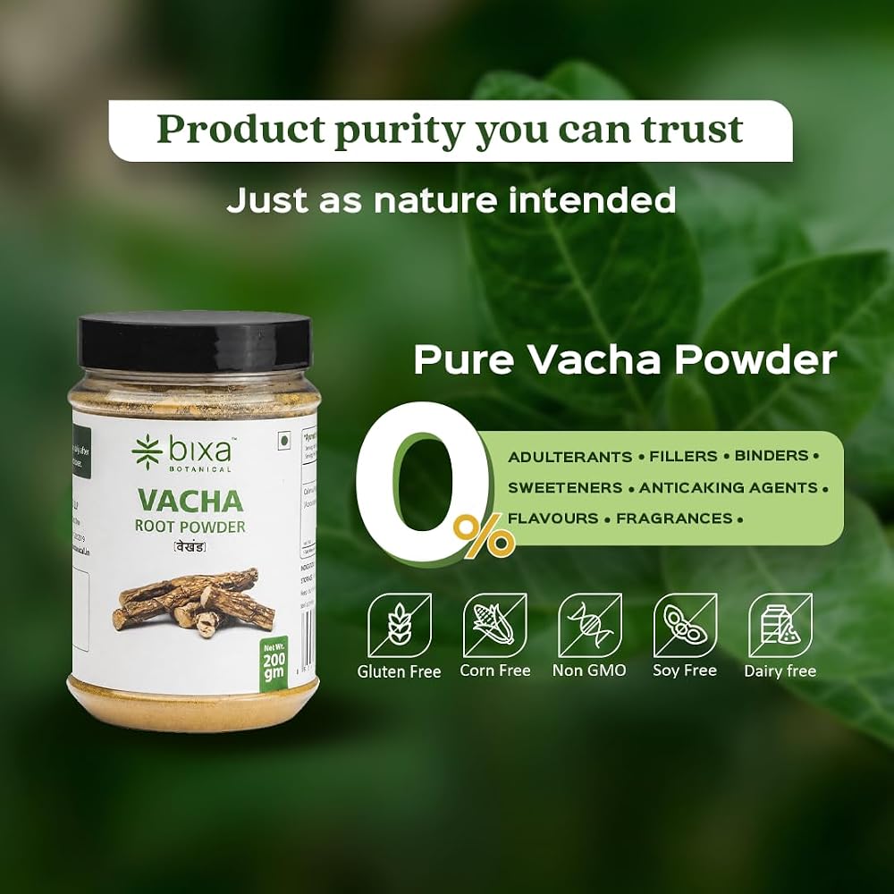 Vacha Powder | Supports Respiratory Wellness & Mental Clarity| 200g
