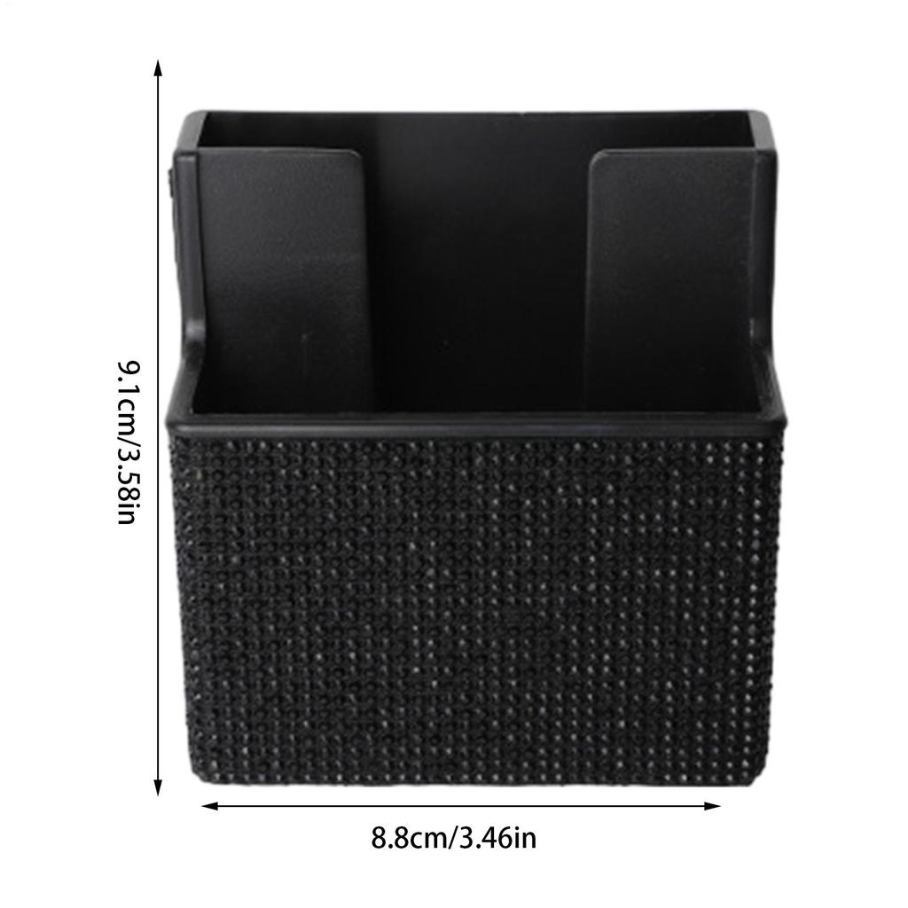 Stick On Organizer For Car Phone Storage Box For Car Auto Interior Phone Holder For Travel Road Trip Camping Backseat Office