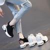 Mesh Inner Heightening White Shoes Women's Shoes Breathable Casual Sports Shoes
