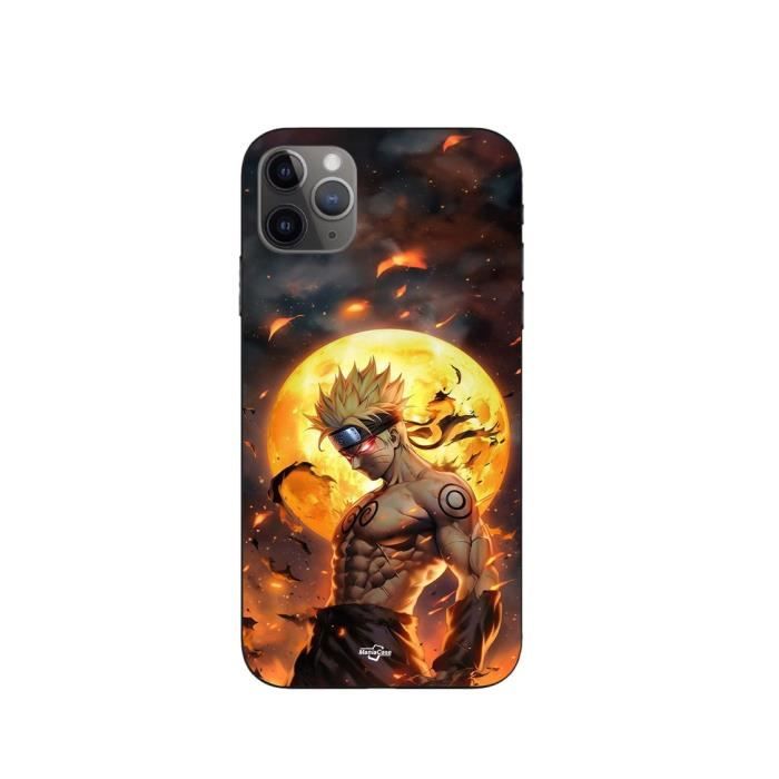 Case - Maniacase - Iphone 11 Pro - Black - Naruto - 3D Moon
