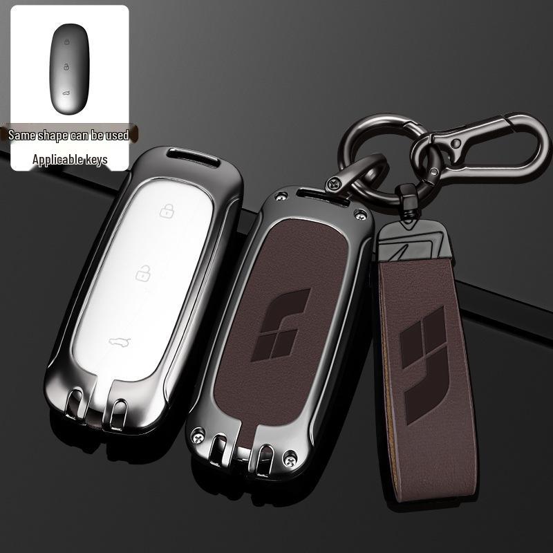 Compatible Ideal L7 Key Cover for 2023 Ideal One L8 Car, Protective Shell with Key Buckle for Men and Women