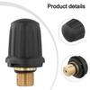 For Karcher 4.590-105.0 Safety Lock Safety Valve with Black O-ring 6.363-279.0