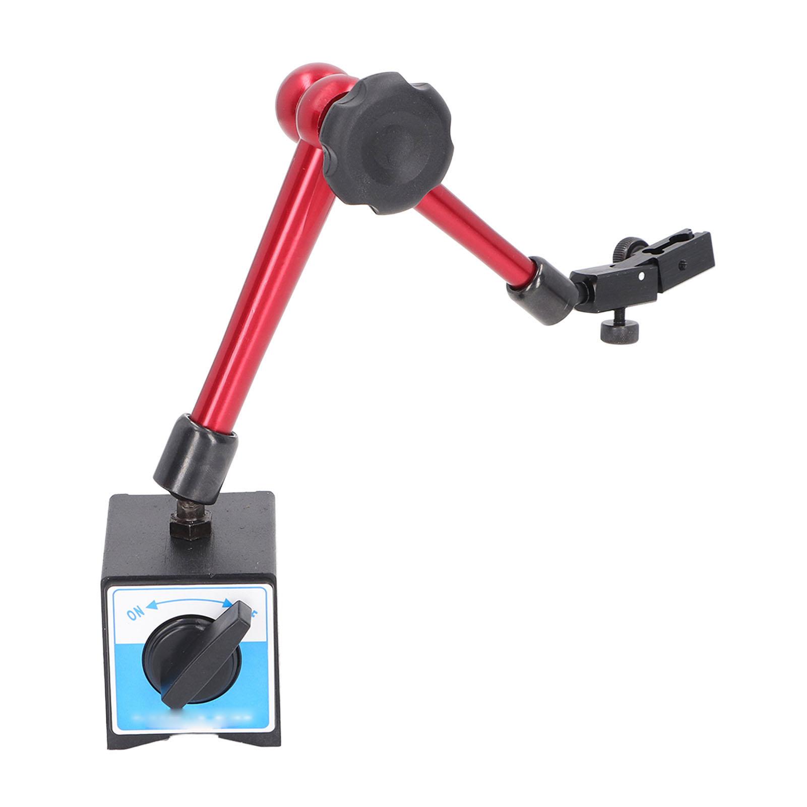 

Magnetic Base Stand Dial Indicator Base Adjustable Arm Universal Fixture Tool for Measurement