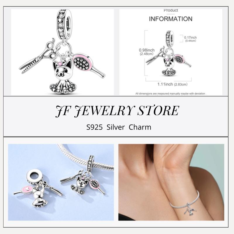 copper Charm Compatible With Bracelets Do It Yourself Jewellery Making Pink Zircon Authentic Red Blue Charm Bead Charms Ideal For Women Wedding Birthd