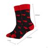 Mid Calf Socks Novelty Gift Valentines Day Gifts Cotton Thick Winter Warm Breathable Valentine's