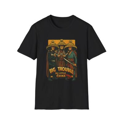 Men's and Women's T-shirts Big Trouble In Little China T-Shirt, -storm