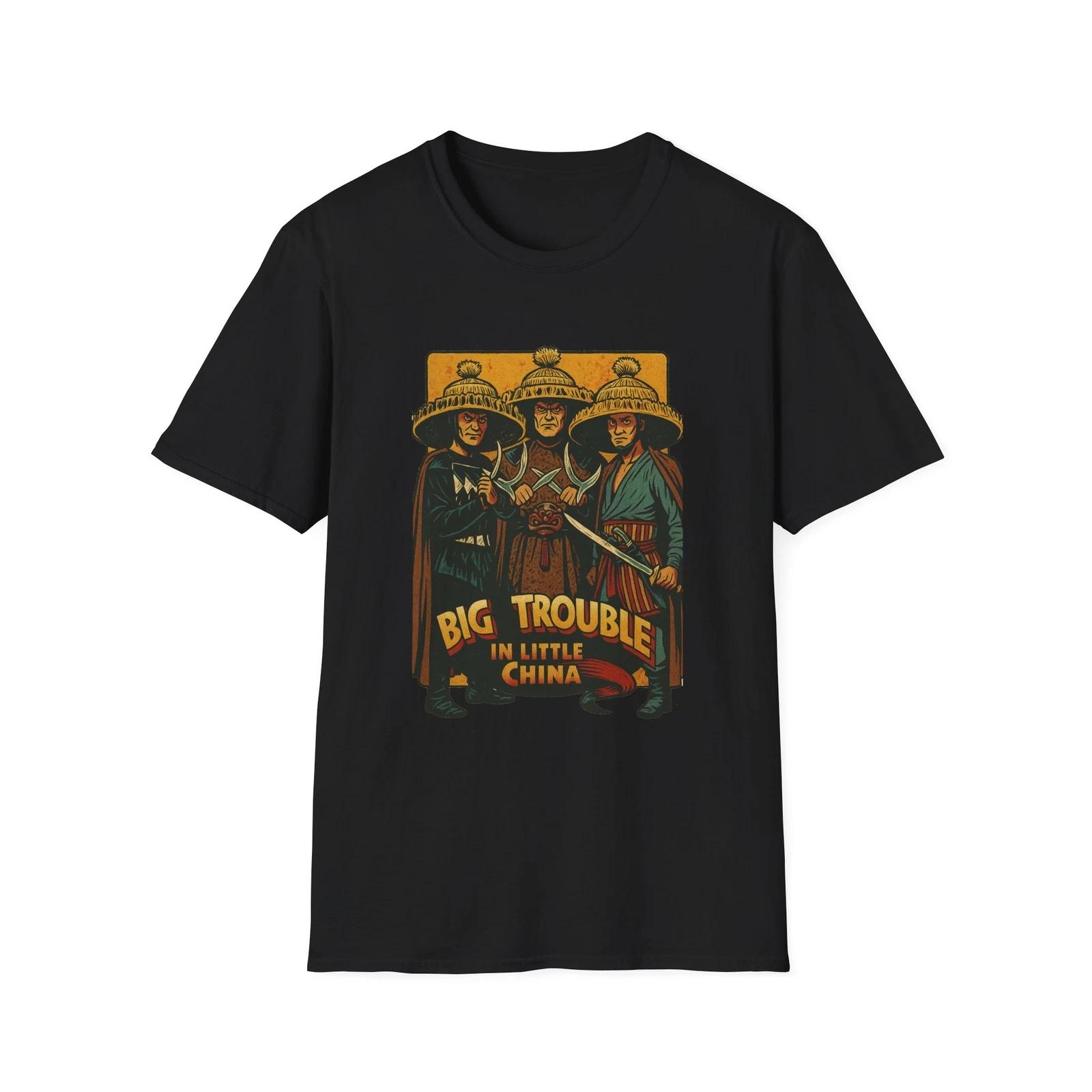 Men s and Women s T-shirts Big Trouble in Little China T-Shirt, -storm XXL