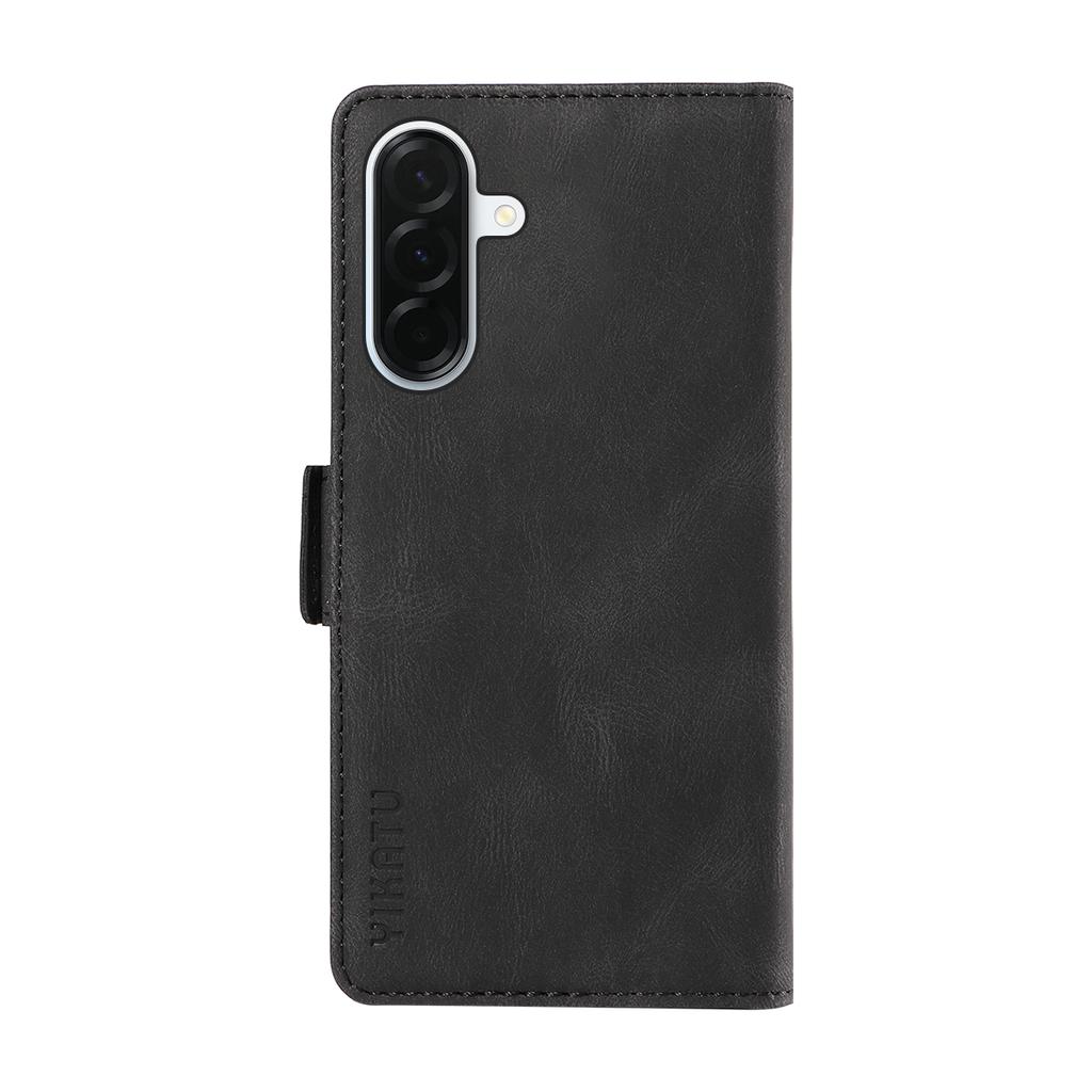 For Samsung Galaxy A37 5G Leather Case YIKATU YK-005 Skin-touch Feeling Wallet Phone Cover