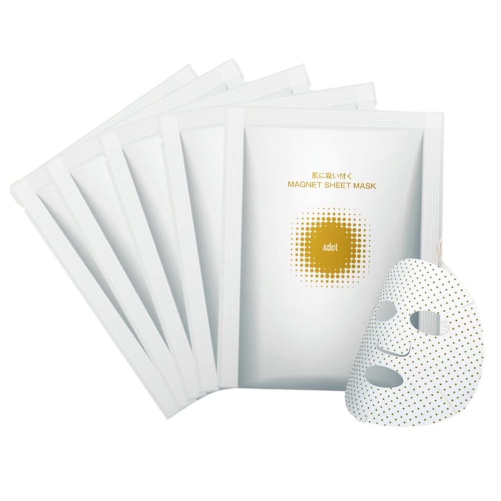 

Magnetic Sheet Face Mask Pack Highly Moisturizing for Dry Skin Care x Beauty Revolution with Just a Stick x Come Off Even with a Hair Dryer x