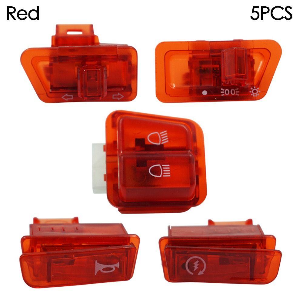 Motorcycle Starter Button Moped Scooter Parts Dimming Horn Dimmer Switch Turn Signal Headlight Horn