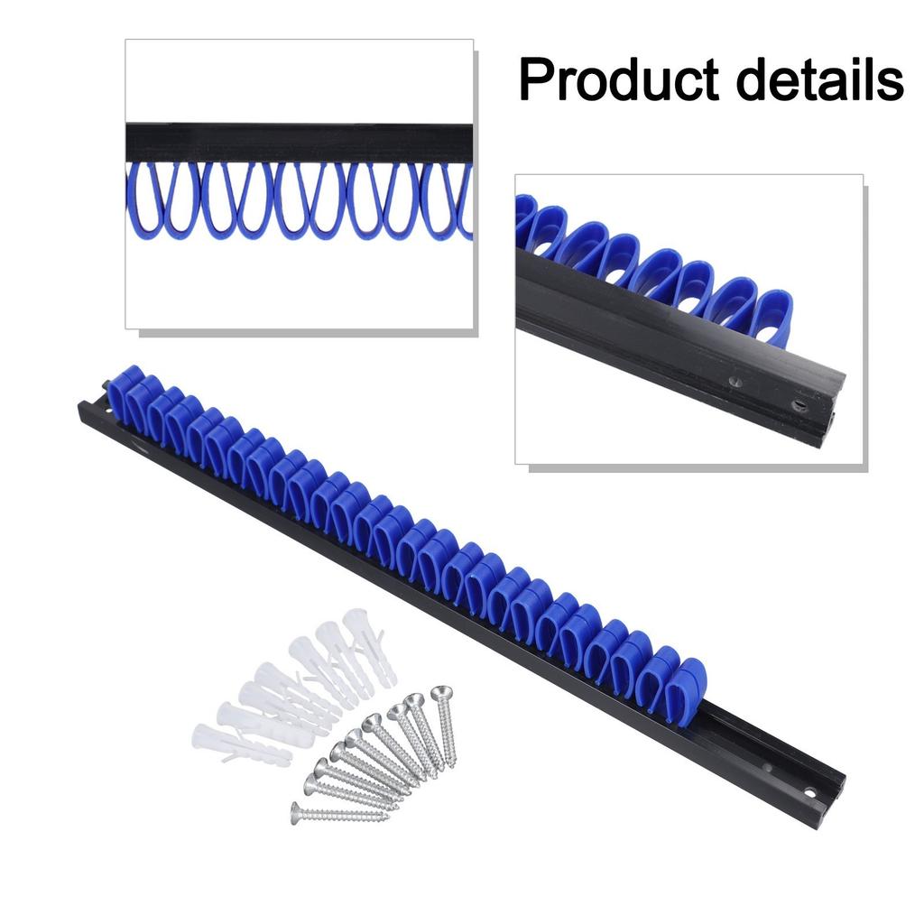 Space Saving Wall Mounted Organizer for Tools Screwdrivers and Wrenches