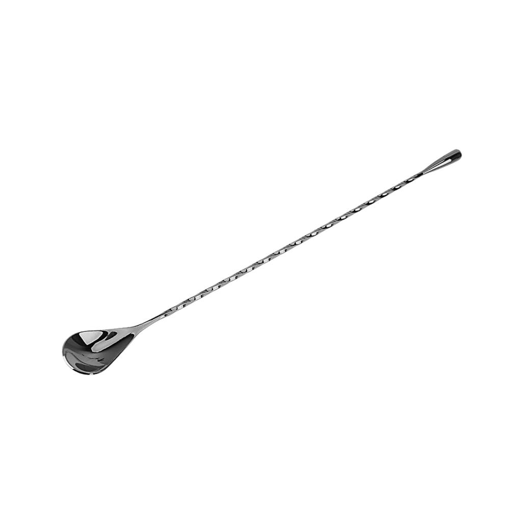 Spiral Pattern Bar Teadrop Spoon Bar Tool Míchací lžíce Lžíce na míchání koktejlů Lžíce Nástroje pro barmany Nerez 30/40 cm