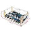 Fully Vented Acrylic Cover Case with Cooling Fan Heatsinks for Orange Pi 5