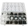 300Pcs 18Sizes C-Clips Snap Ring Circlip Retaining Ring Set Assortment with Case